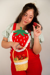 Strawberry Overalls