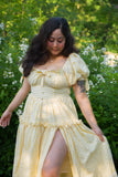 Lemon Goddess Gown