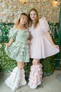 Strawberry Milk Tea Smock Dress