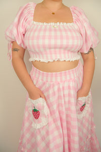 Strawberry Blossom Skirt