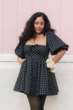 Cookies & Cream Cottage Dress *pre order*