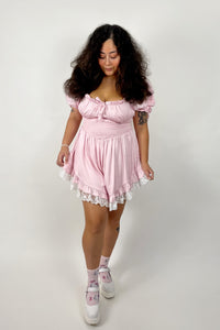 Rose Babydoll Playsuit