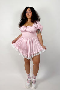 Rose Babydoll Playsuit