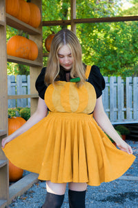 Pumpkin Spice Pinafore