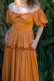 Pumpkin Spice Goddess Gown