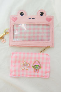 Sakura Frog Cardholder