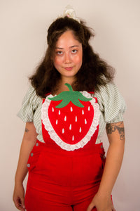 Strawberry Overalls