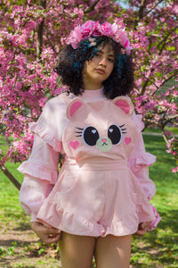 Sakura Bear Romper