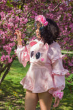 Sakura Bear Romper