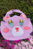 Lavender Bear Tote Bag