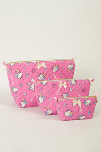 Pink Kitty Clutch