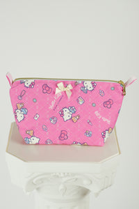 Pink Kitty Clutch