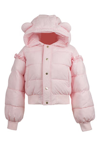 Pink Marshmallow Bear Puffer