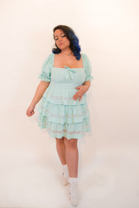 Mint Parfait Mini Dress