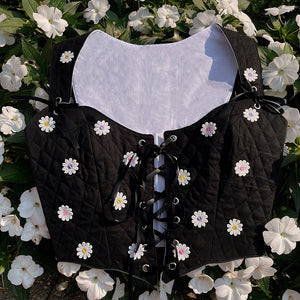 Lunar Daisy Maiden Corset Top